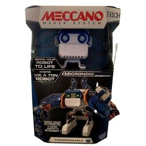 Meccano 2016 Micronoid Basher Programmable Robot Interact Maker System 16404 NEW